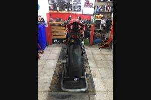 Carénages ABS peinture strett Ducati Panigale V4 pour Akrapovic Échappement DUCV4 SB19