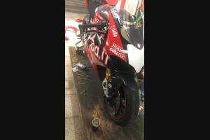 ABS Verkleidung Lackiert street Ducati Panigale V4 Akrapovic Auspuff DUCV4 SB19