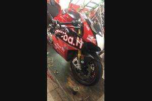 ABS Verkleidung Lackiert street Ducati Panigale V4 Akrapovic Auspuff DUCV4 SB19