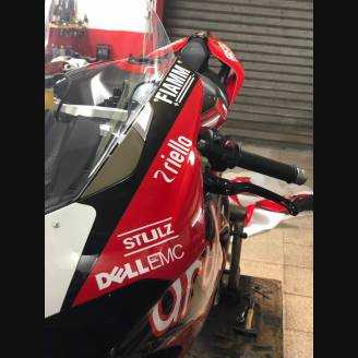 ABS Verkleidung Lackiert street Ducati Panigale V4 Akrapovic Auspuff DUCV4 SB19