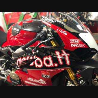 ABS Verkleidung Lackiert street Ducati Panigale V4 Akrapovic Auspuff DUCV4 SB19