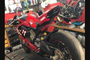 ABS Verkleidung Lackiert street Ducati Panigale V4 Akrapovic Auspuff DUCV4 SB19
