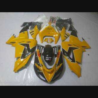 Complete and painted fairings in abs ORANGE 