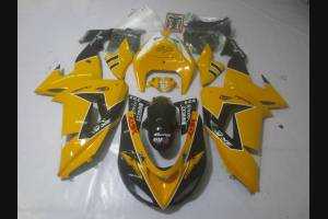 Complete and painted fairings in abs ORANGE 