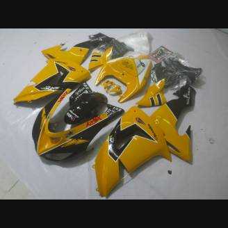 Complete and painted fairings in abs ORANGE 