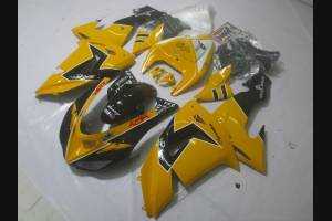 Complete and painted fairings in abs ORANGE 