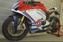 carenado ABS barnizado carrettera Ducati Panigale V4 para escape Akrapovic DUCV4 MRT 2