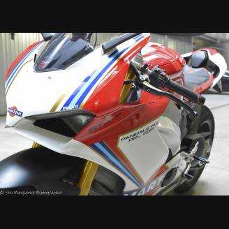 ABS Verkleidung Lackiert street Ducati Panigale V4 Akrapovic Auspuff DUCV4 MRT