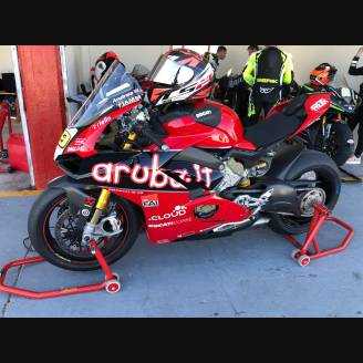 ABS Verkleidung Lackiert street Ducati Panigale V4 Akrapovic Auspuff DUCV4 SB19