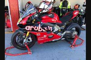 ABS Verkleidung Lackiert street Ducati Panigale V4 Akrapovic Auspuff DUCV4 SB19