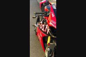 ABS Verkleidung Lackiert street Ducati Panigale V4 Akrapovic Auspuff DUCV4 SB19