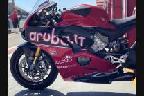carenado ABS barnizado carrettera Ducati Panigale V4 para escape Akrapovic DUCV4 SB19
