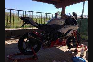 Complete and painted fairings in abs YAM17 ANN3