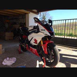 Complete and painted fairings in abs YAM17 ANN3