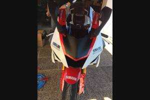 Complete and painted fairings in abs YAM17 ANN3
