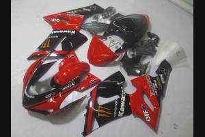 Complete and painted fairings in abs KWS 636 05 06 MSA 