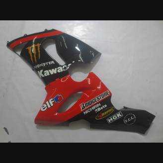 Complete and painted fairings in abs KWS 636 05 06 MSA 