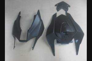 Complete and painted fairings in abs HND CBR 1ED BL Matt Black + Free stickers