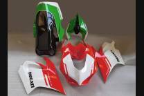 Complete and painted fairings with back seat DUCV4 FERED