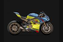 Complete and painted fairings with back seat DUCV4MRTYE