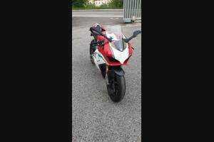 Carene ABS Verniciate Ducati Panigale V4 per scarico Akrapovic DUCV4 SP