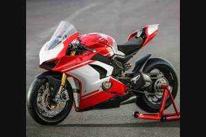 Complete and painted fairings with back seat DUCV4 F.E.
