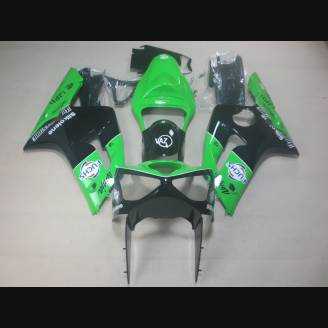 Complete and painted fairings in abs KWS 636 03 04 NK 