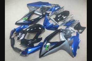 Complete and painted fairings in abs GSX 6U BLGRT 
