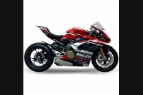 Complete and painted fairings with back seat DUCV4PT