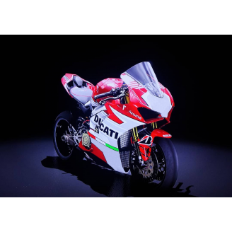Complete and painted fairings with back seat DUCV4MRTP
