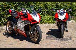 ABS Verkleidung Lackiert street Ducati Panigale V4R Akrapovic Auspuff DUC V4R SP