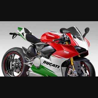 ABS Verkleidung Lackiert street Ducati Panigale V4 Akrapovic Auspuff DUCV4FE