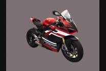 Carene ABS Verniciate Ducati Panigale V4 per scarico Akrapovic DUCV4 PTR