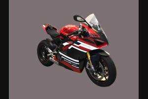 ABS Verkleidung Lackiert street Ducati Panigale V4 Akrapovic Auspuff DUCV4 PTR
