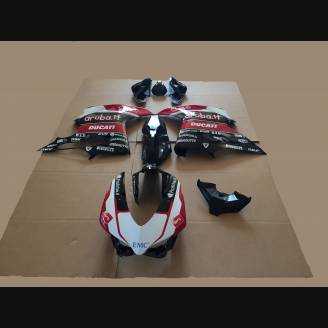 Complete and painted fairings with back seat original seat Aruba SBK15