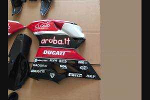 Complete and painted fairings with back seat original seat Aruba SBK15