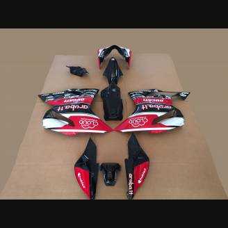 Complete and painted fairings with back seat original seat Aruba SBK15
