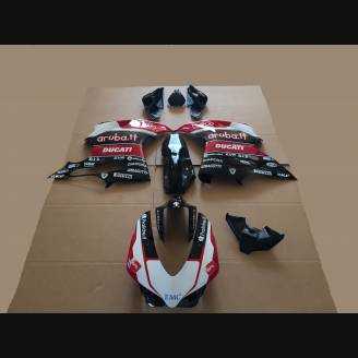 Complete and painted fairings with back seat original seat Aruba SBK15