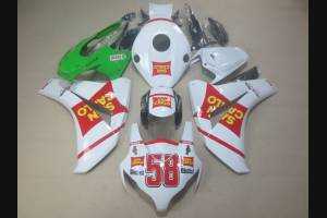 Painted street fairings in abs compatible with Honda Cbr 1000 2008 - 2011