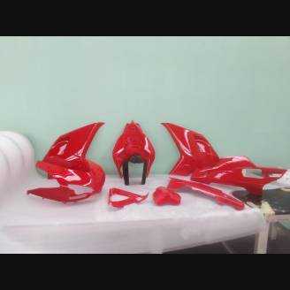 Carenage en abs pour la roue avec peinture compatible avec Ducati 848 1098 1198 + Autocollants gratuitemente