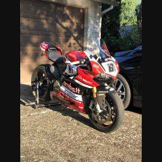 Painted street fairings in abs compatible with Ducati 1299 Panigale - MXPCAV7150