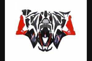 Carene stradali in abs verniciate compatibili con Aprilia RSV4 2009 - 2014 - MXPCAV11966