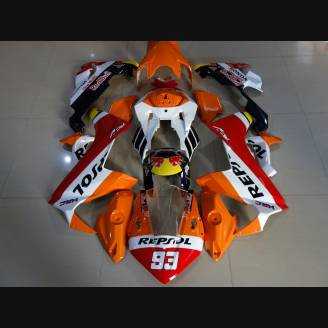 Painted street fairings in abs compatible with Honda Cbr 1000 2017 - 2019 - MXPCAV11970