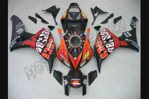 Painted street fairings in abs compatible with Honda Cbr 1000 2006 - 2007 - MXPCAV1505