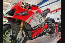 Painted street fairings in abs compatible with Ducati Panigale V4R for Akrapovic exhaust - MXPCAV11937