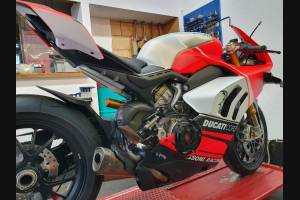Painted street fairings in abs compatible with Ducati Panigale V4R for Akrapovic exhaust - MXPCAV11937