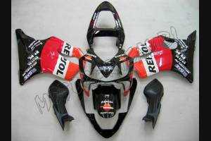 Painted street fairings in abs compatible with Honda CBR 600F Sport 2001 - 2006 - MXPCAV1519