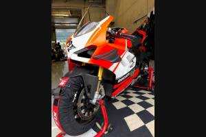 Painted street fairings in abs compatible with Ducati Panigale V4R for Akrapovic exhaust - MXPCAV12079