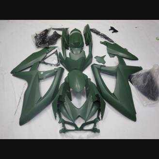 Painted street fairings in abs compatible with Suzuki Gsxr 600/750 2011 - 2018 Matt Black - MXPCAV3137