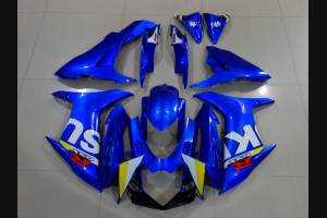 Painted street fairings in abs compatible with Suzuki Gsxr 600/750 2011 - 2018 - MXPCAV3130
